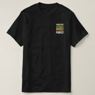 Camiseta O Amante de Pickleball The Score