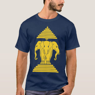 Camiseta O amarelo 3 de Erawan dirigiu o Lao do