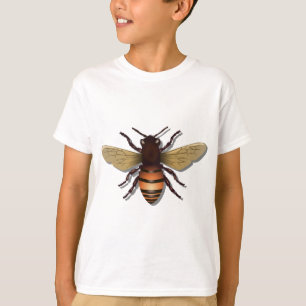 Camiseta O amarelo customizável Bumble a abelha