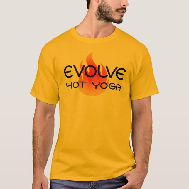 Camiseta O amarelo evolui o T (Frente)