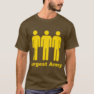 Camiseta O amarelo o maior do exército