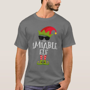 Camiseta O Amiable Elf Costume Matume Correspondente Family