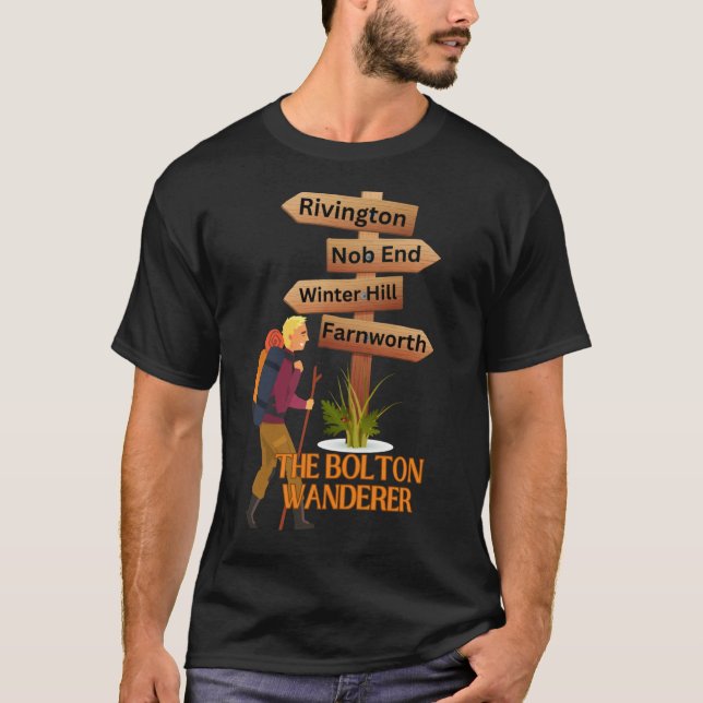 Camiseta O amigo Bolton Wanderer (Frente)