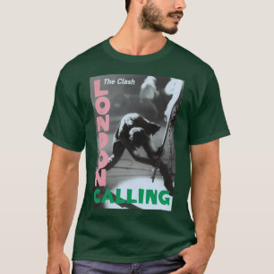 Camiseta O amigo da banda de rock London Calling do Clash