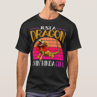 Camiseta O Amigo Lizard É Um Dragão Que Amava Uma Garota.