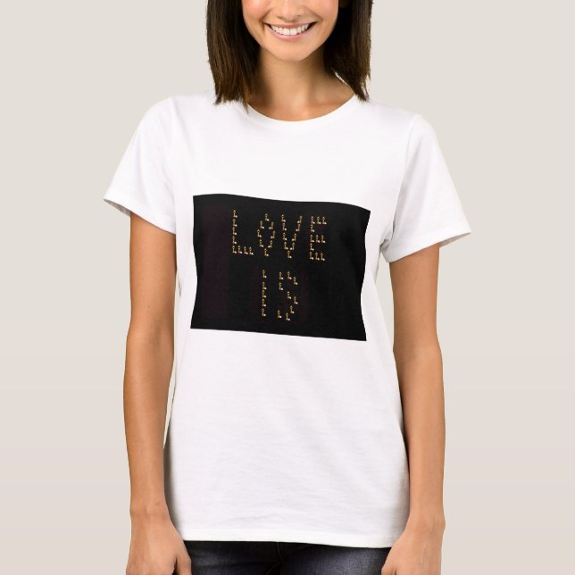 Camiseta O Amor (Frente)