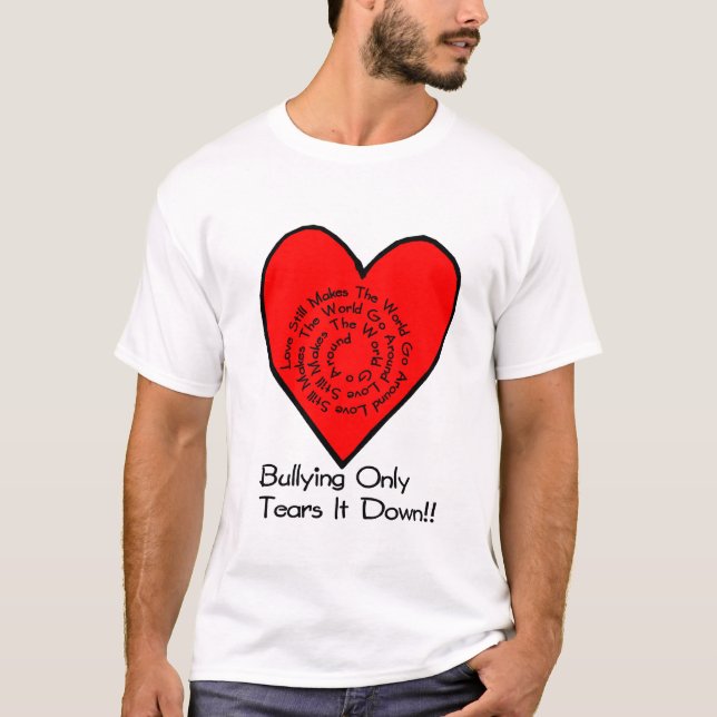 Camiseta O amor ainda faz o mundo circundar (Frente)