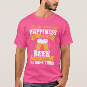 Camiseta O Amor Cerveja Dinheiro Não Pode Comprar Felicidad