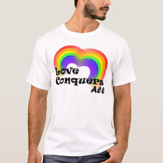 Camiseta O amor conquista todo o t-shirt