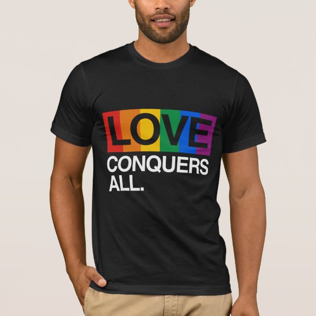CAMISETA O AMOR CONQUISTA TUDO - .PNG (Frente)
