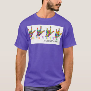Camiseta O amor da ASL pode ser diferente
