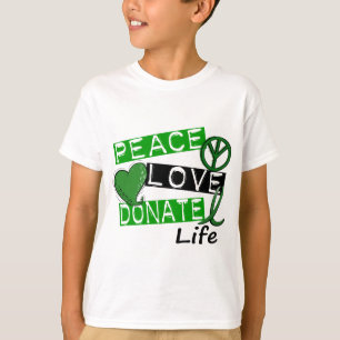 CAMISETA O AMOR DA PAZ DOA A VIDA