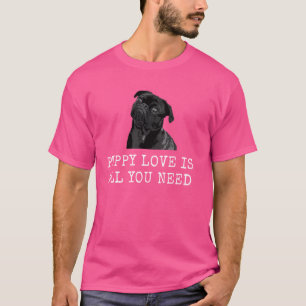Camiseta O Amor De Cachorro É Tudo Que Você Precisa De Pai