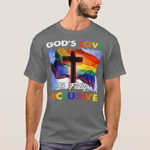 Camiseta O amor de Deus é um apoio totalmente inclusivo aos