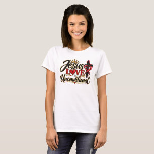 Camiseta O Amor de Jesus é Incondicional