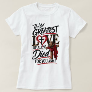Camiseta O amor de Jesus é incondicional