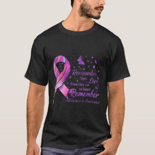 Camiseta O Amor Dela Conscientização sobre Alzheimer