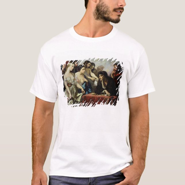 Camiseta O amor do ouro, 1844 (Frente)