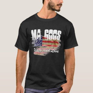 Camiseta O amor do país das viscosidades das mães