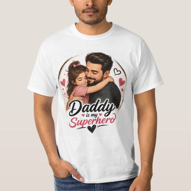 Camiseta O Amor do Papai (Frente)
