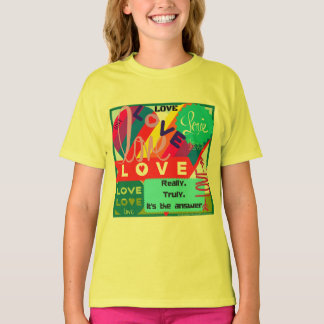 Camiseta O amor é a resposta