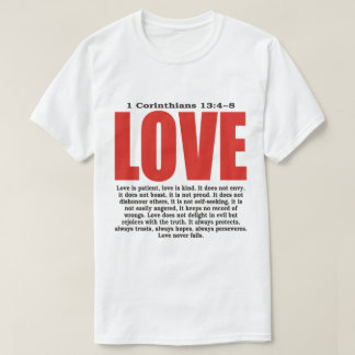 CAMISETA O AMOR É AMÁVEL