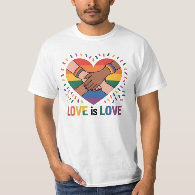 Camiseta O amor é amor (Frente)