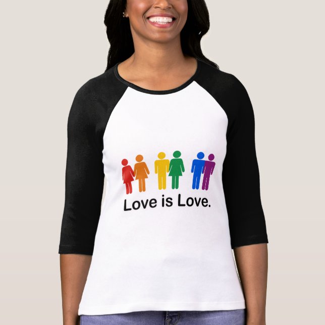 Camiseta O amor é amor (Frente)