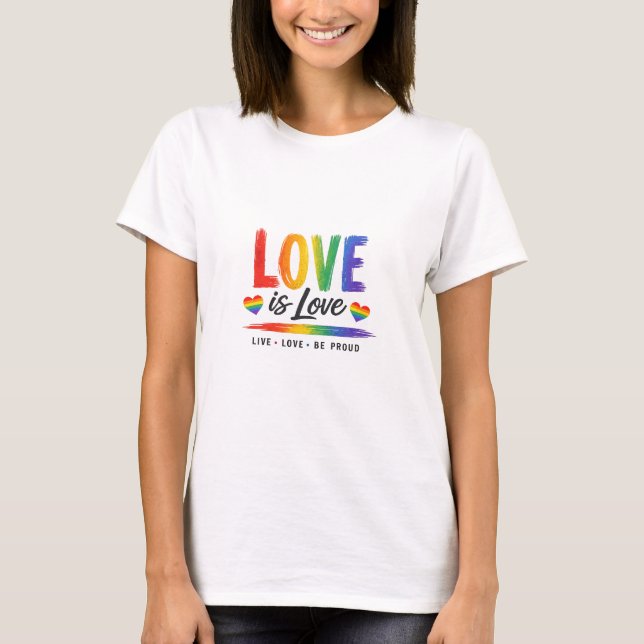 Camiseta O Amor é Amor (Frente)