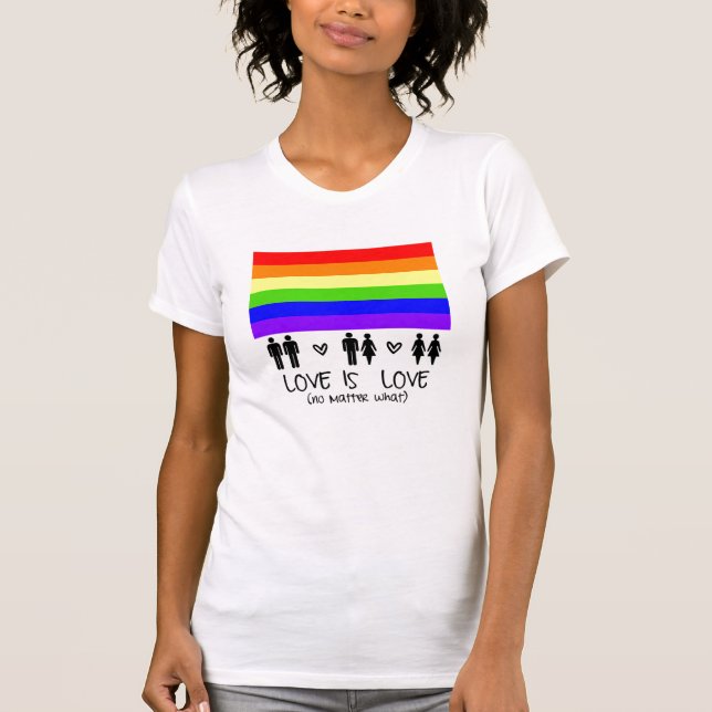 Camiseta O amor é amor (Frente)