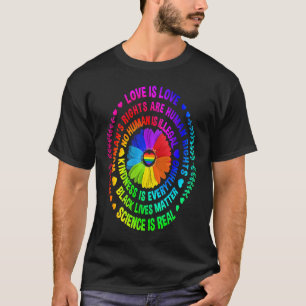 Camiseta O Amor é Amor Ciência é Real Bondade é Tudo