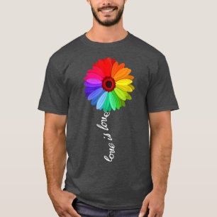 Camiseta O Amor É Amor Daisy Lgbt Gay