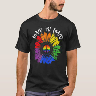 Camiseta O Amor É Amor Daisy Lgbt Gay