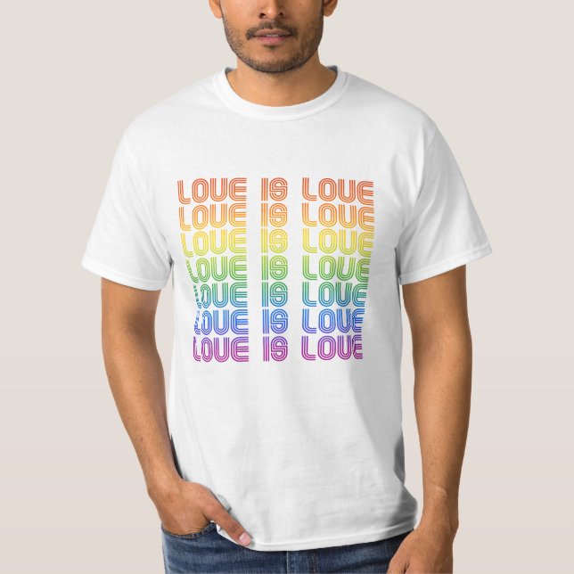 Camiseta O Amor é Amor Retro (Frente)