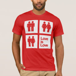 Camiseta O Amor é Blocos de Amor