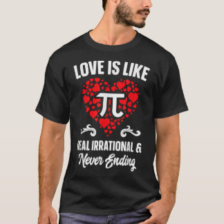 Camiseta O Amor É Como Um Dia de os namorados Engraçado Da