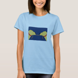 Camiseta O amor é dar e pegar. Stephen Huneck