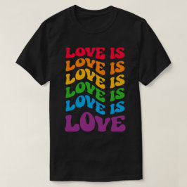 Camiseta O amor é Gay LGBT