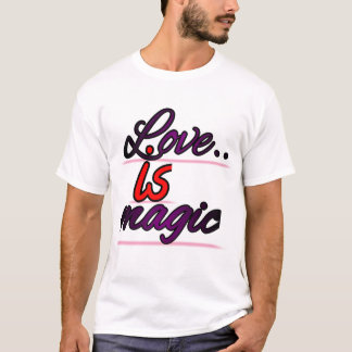 Camiseta O amor é magia