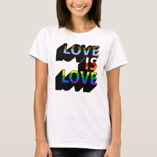 Camiseta O amor é o amor 3D