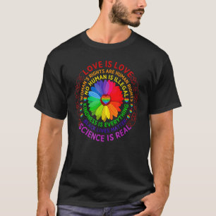 Camiseta O Amor É O Amor A Ciência É A Verdadeira Bondade É