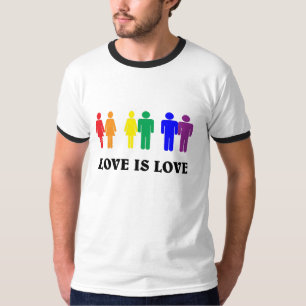 Camiseta O amor é o amor. LGBTQ
