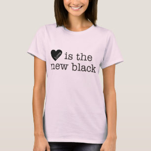 Camiseta O amor é o novo negro