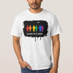 CAMISETA O AMOR É PRETO DO AMOR
