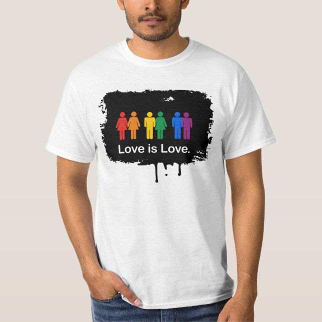 CAMISETA O AMOR É PRETO DO AMOR (Frente)