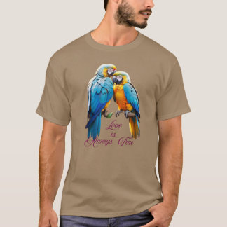 Camiseta O amor é sempre verdadeiro