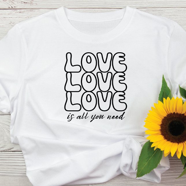 Camiseta O amor é tudo que você precisa (Cover)