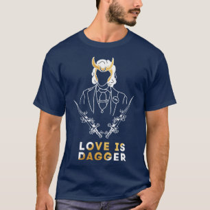 Camiseta O Amor É Um Dourado Design