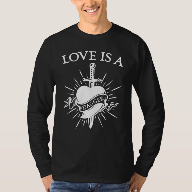 Camiseta O Amor É Um Mentira (Frente)