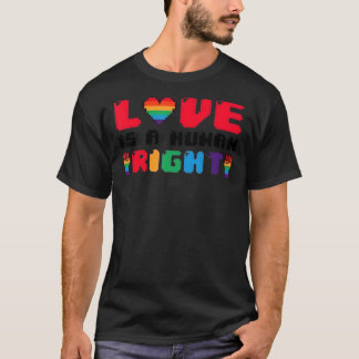 Camiseta O Amor É Um Orgulho Gay Orgulho Orgulho De Direito